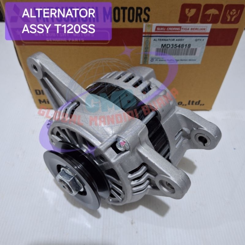 ALTERNATOR ASSY DINAMO CAS DINAMO AMPER T120SS L300 DELUXE
