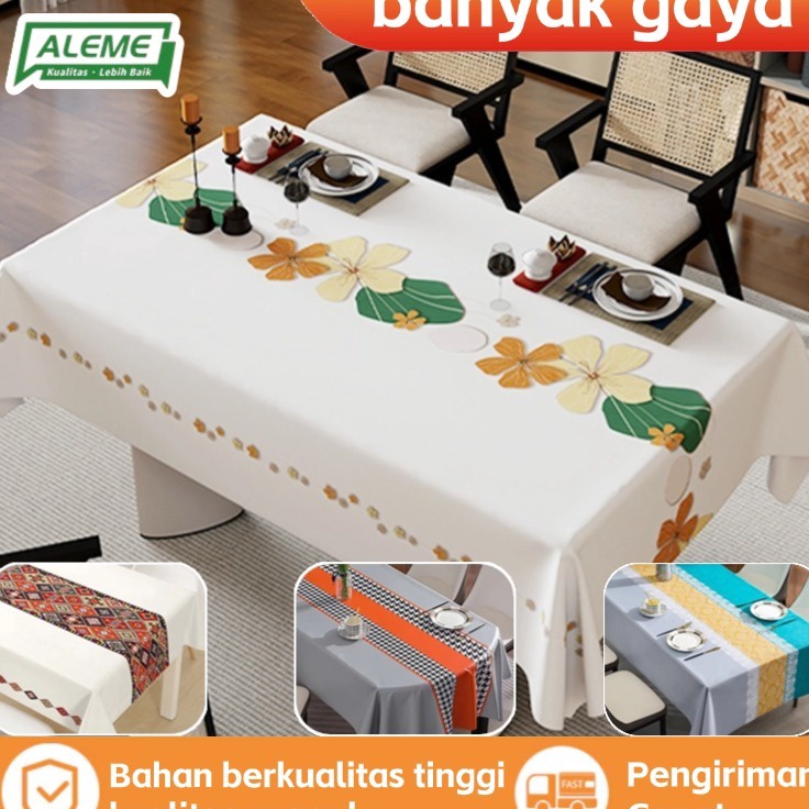 Berkualitas Taplak Meja Brighthome taplak meja makan taplak meja makan anti air meteran