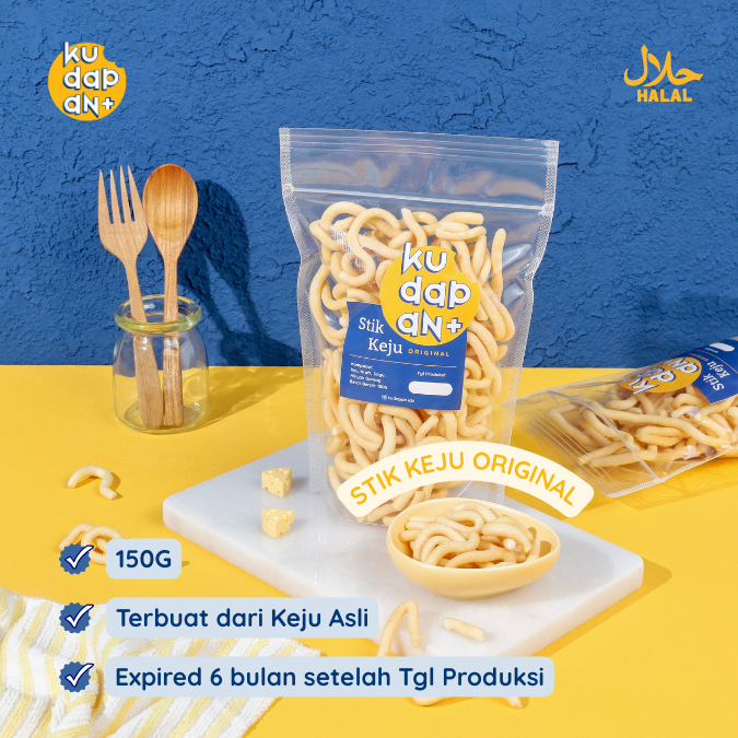 

Cemilan Stik Keju Kraft Original Kudapan 150G