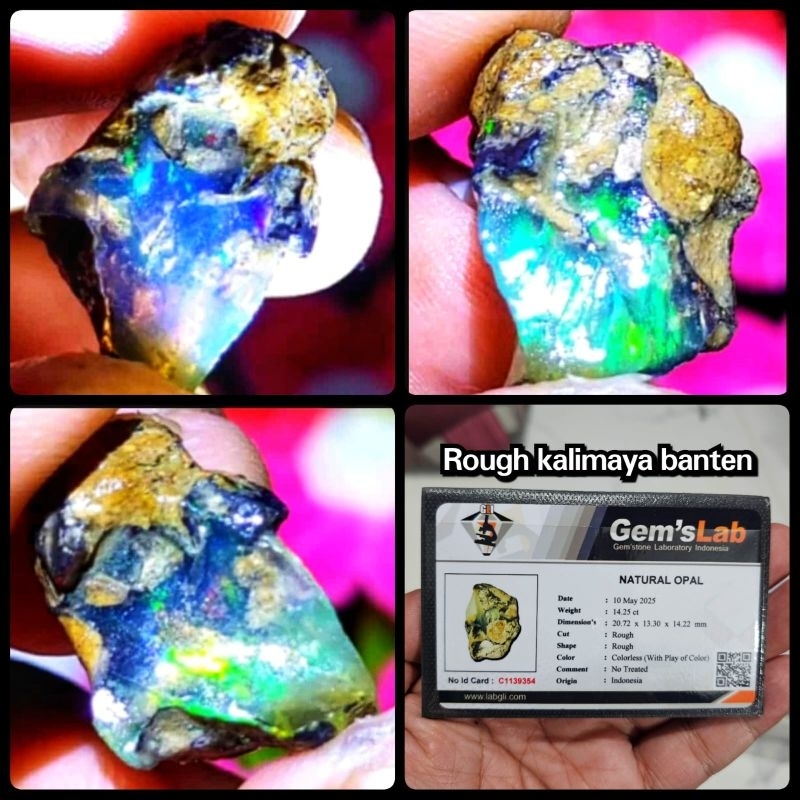 NATURAL KALIMAYA OPAL JUMBO ASLI BANTEN