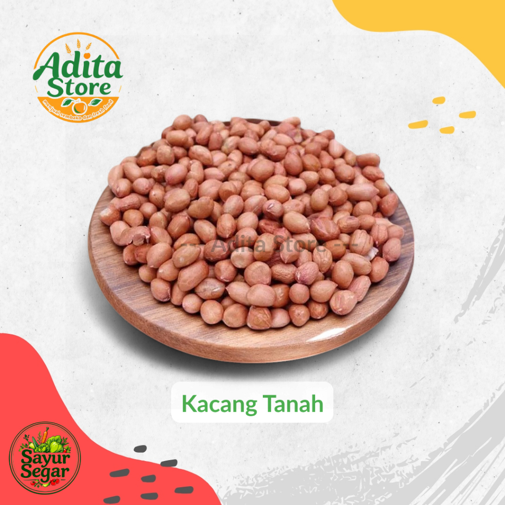 

Kacang Tanah Kampung 250gr | Kacang Tanah