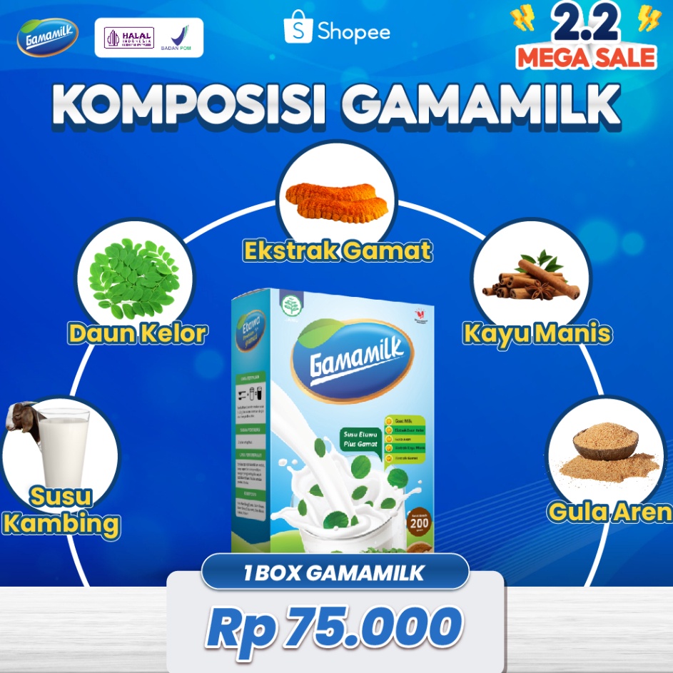 

Big Sale GAMAMILK Meningkatkan Kesehatan dengan Gizi Seimbang