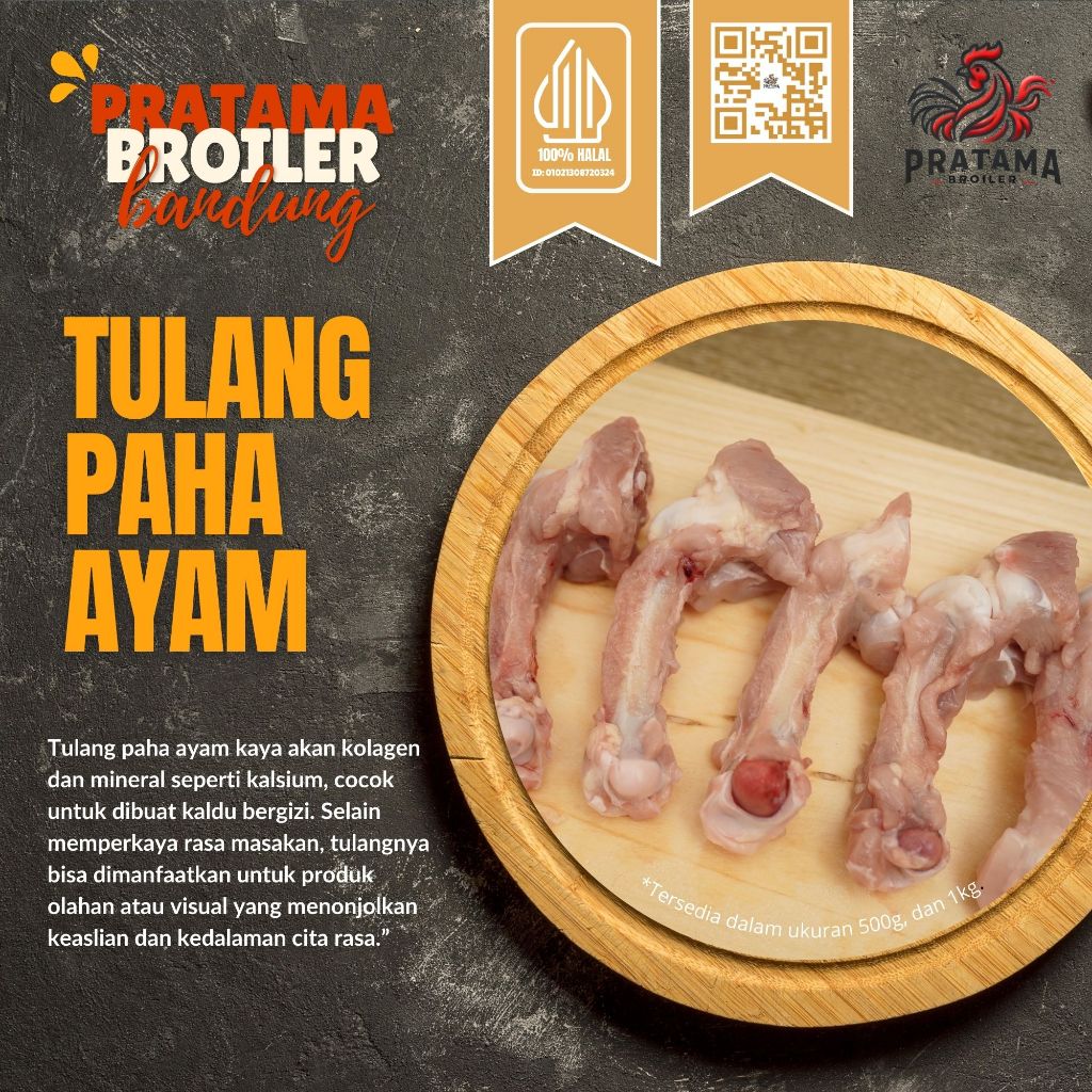 

Tulang Paha Ayam - Pratama Broiler