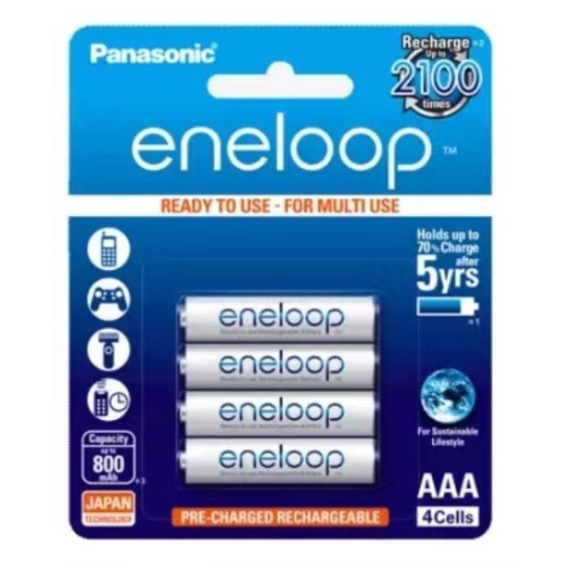 BATERAI PANASONIC ENELOOP AA DAN AAA