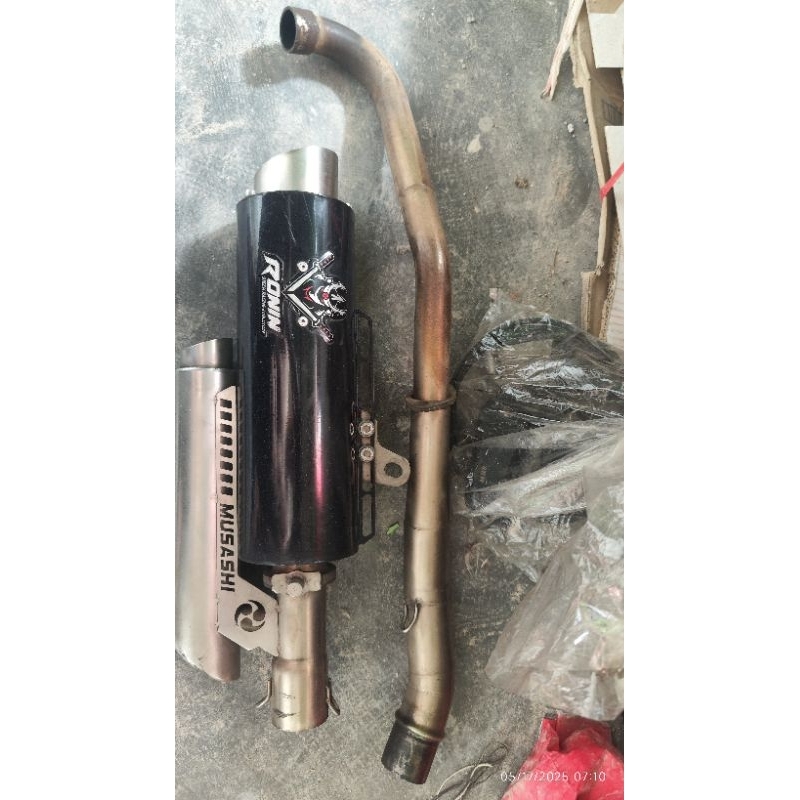 Knalpot 3Tech Ronin Musasi Supra X 125