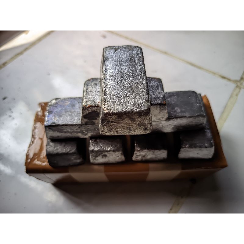 Timah batangan lunak murni 99,9% versi 5kg