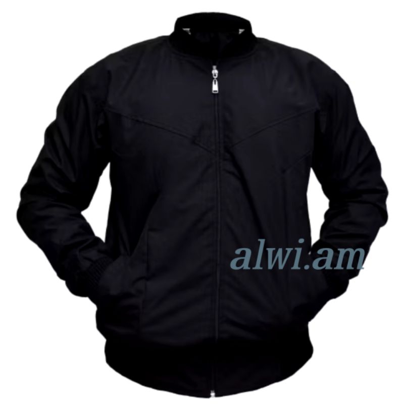 JAKET PARASUT POLOS
