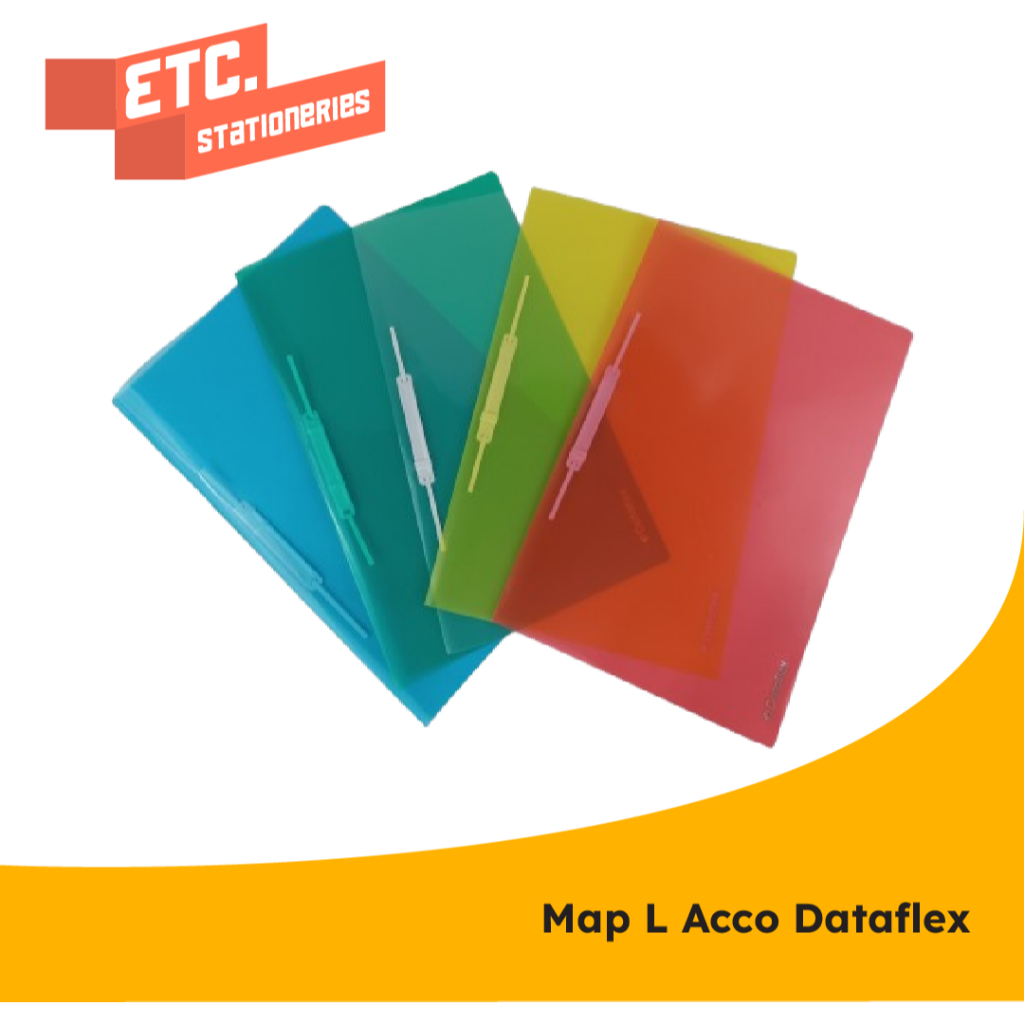 

Dataflex Clear Sleeves / Map L Acco Folio DF-733 [1 PCS]