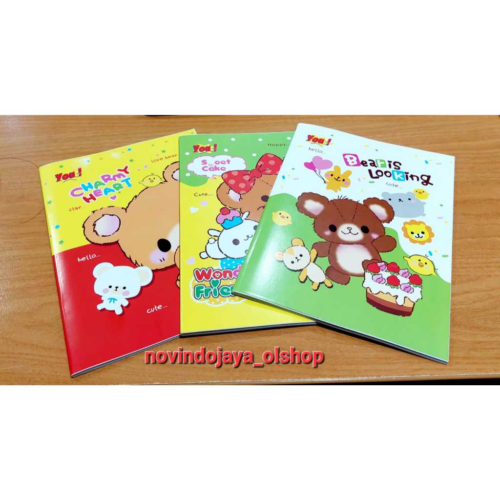 

PROMO!!!! BUKU TULIS MURAH MEREK YOU BY KIKY 50 LEMBAR EKONOMIS KWALITAS SESUAI HARGA (GROSIR 10 BUKU ) TERLARIS