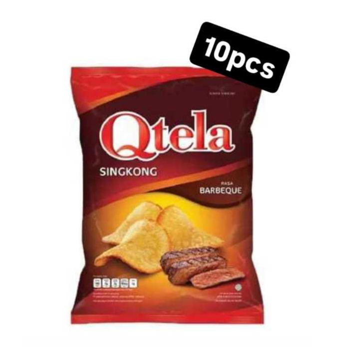 

Qtela Kripik Singkong Barbeque 20gr - 10pcs