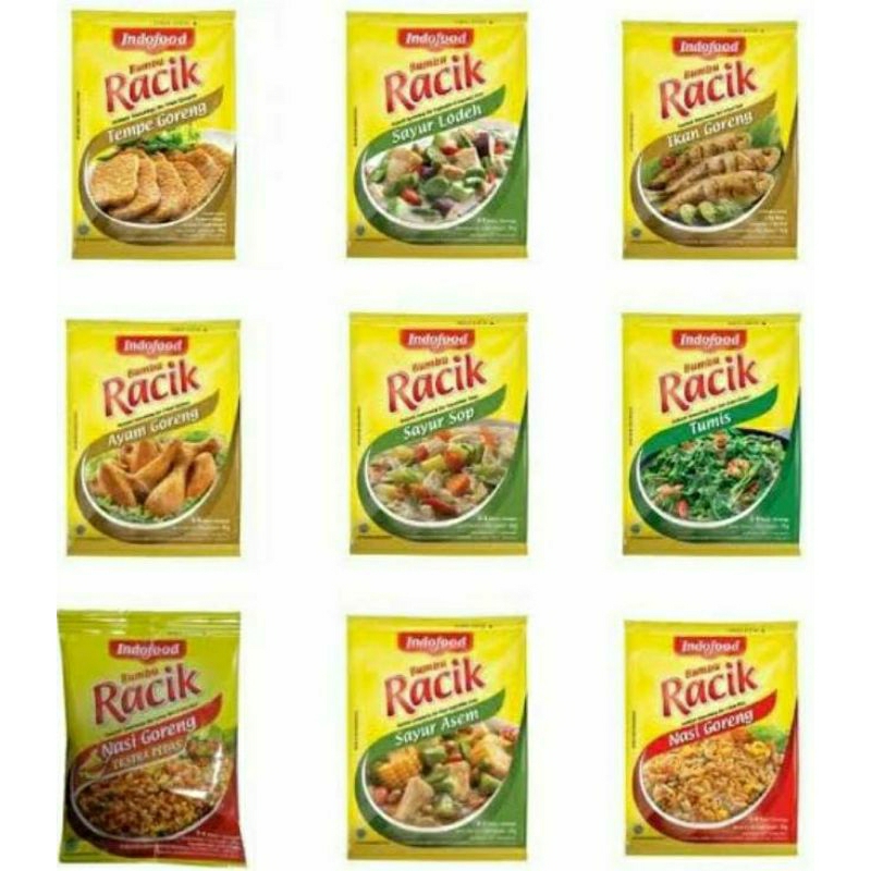 

✅LANGSUNG DIKIRIM,,,HARGA MULAI DARI Rp 1.050,,,berbagai macam bumbu instan RACIK sachet an