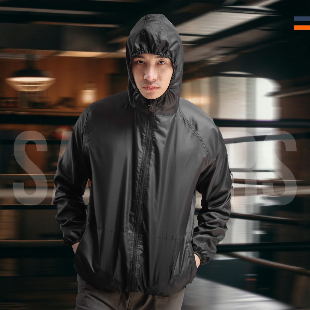 ORIGINAL ERESTE JAKET LARI PARASUT PRIA SPORT ANTI UV SANDERS