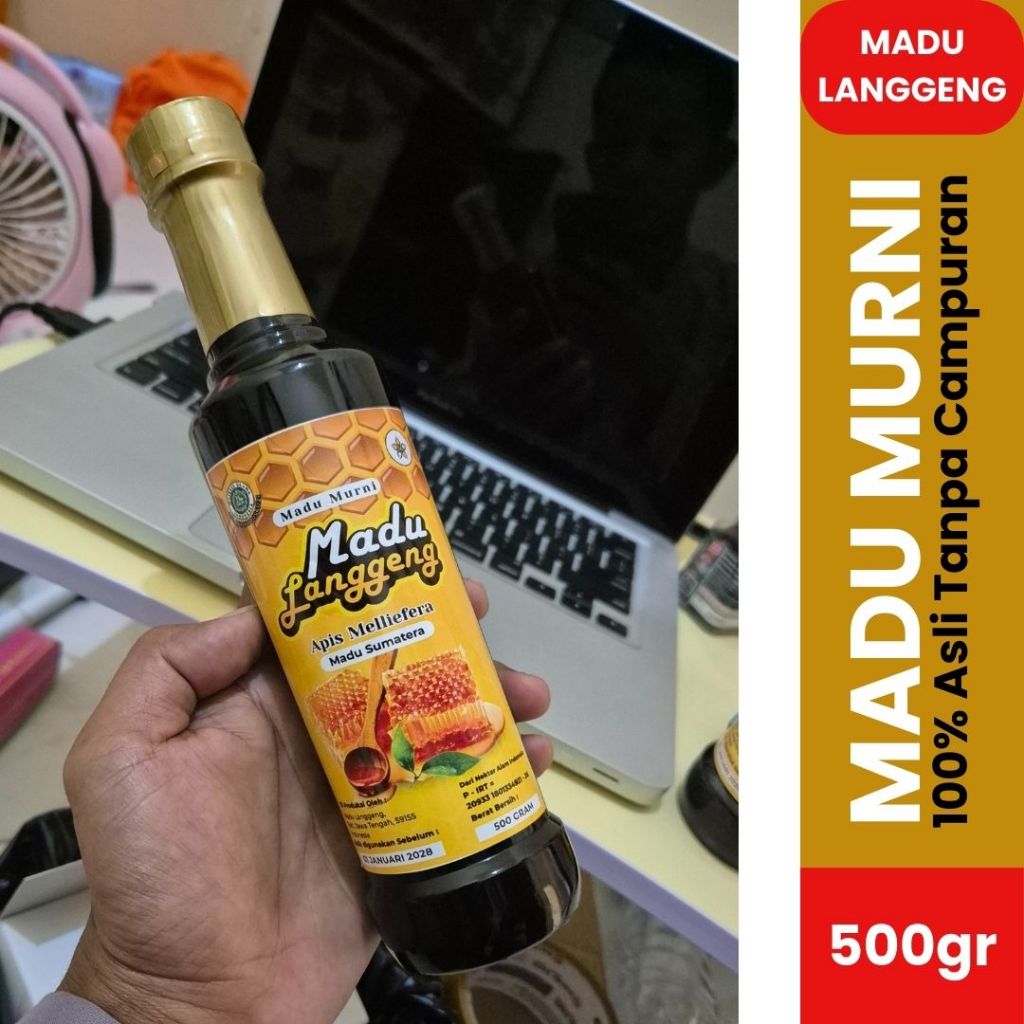 

Madu Langgeng Madu Hitam Murni Apis Mellifera Asli Sumatera – 100% Alami Tanpa Campuran Pakan Gula