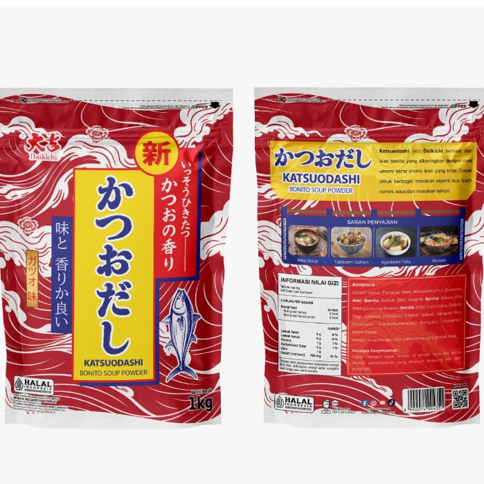 

DAIKICHI KATSUODASHI BONITO SOUP POWDER 20S KTK 200 GR 8990074006638