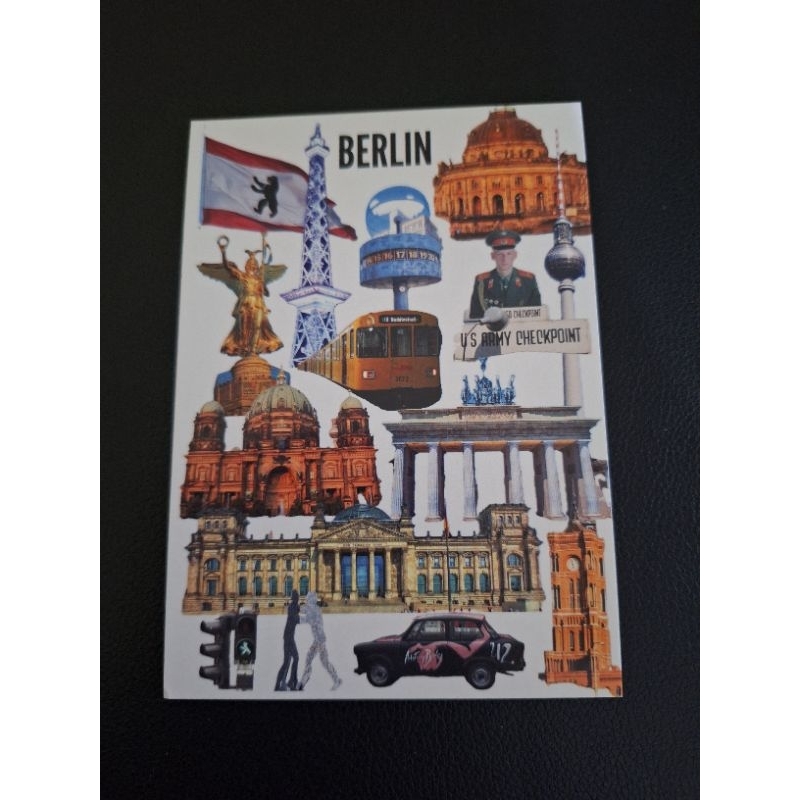 

kartu pos berlin german/berlin germany postcard