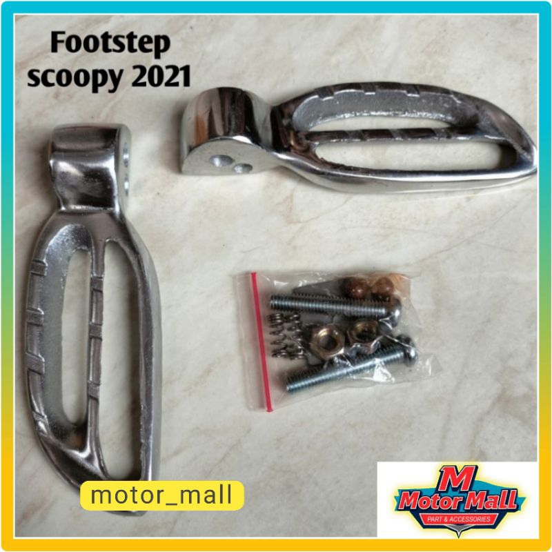 Footstep postep pijakan kaki belakang Scoopy 2021 High quality