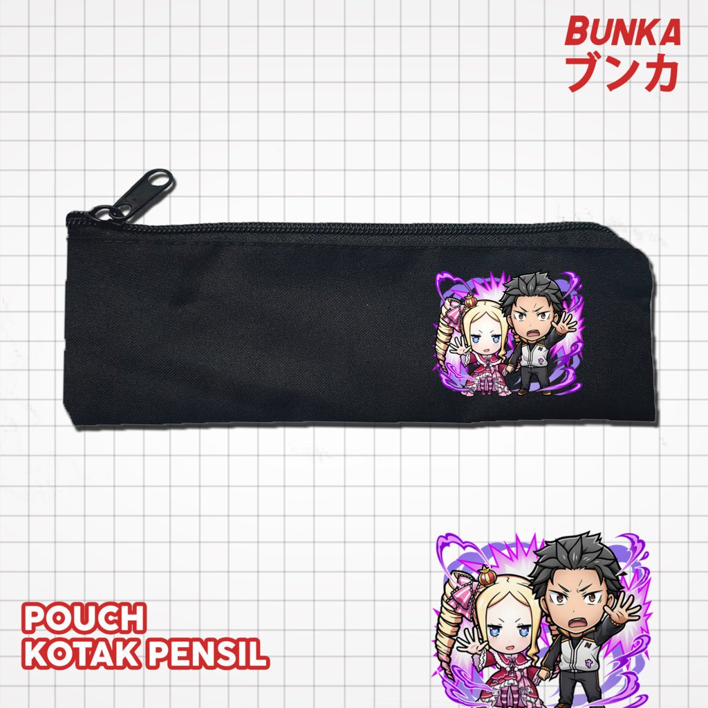 

Pouch Tempat Pensil Anime Re Zero Murah Bahan Souvenir Pernikahan Bisa Bayar Ditempat cod Gift Anniversary Couple Hampers Kado