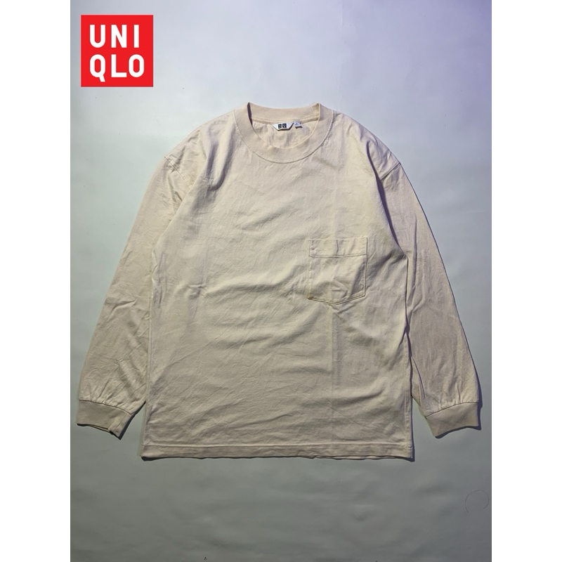 longsleeve uniqlo u sz l(73x56)