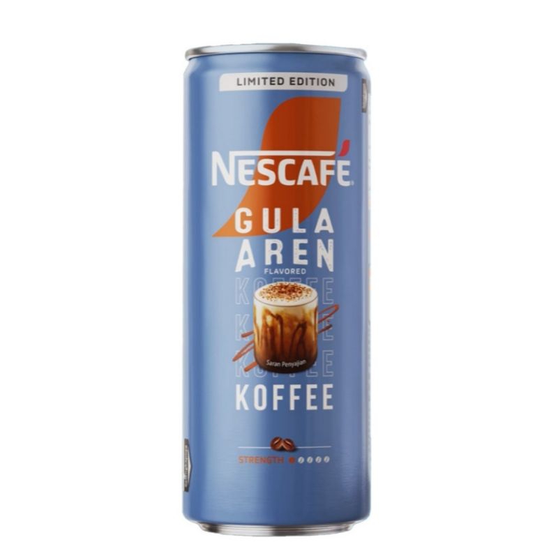 

Nescafe Kopi Instan Kaleng 220ml / Latte / Kopi Hitam / Caramel Macchiato / Cappuccino / Oat Latte / Mocha / Gula Aren / Original