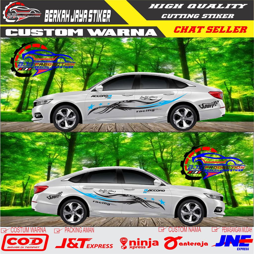 STIKER promo stiker mobil innova cutting stiker mobil sedan stiker mobil sedan