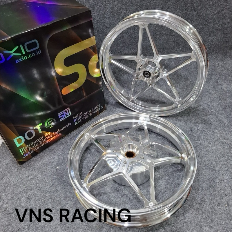 Velg Axio V-Speed X1 Vario 125/150, Vario 110/Beat, Mio Sporty Old Uk 185/215 RING 14 Original Axio