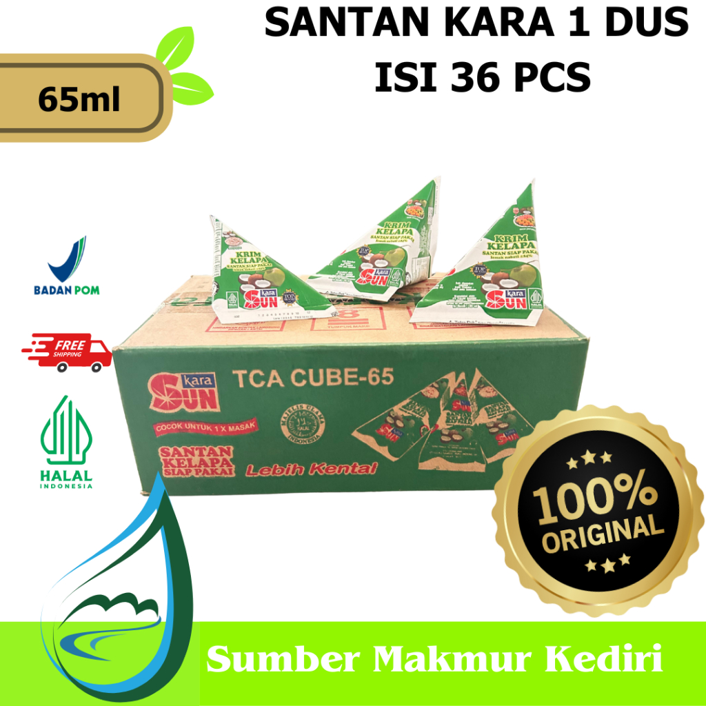 

SANTAN SUN KARA 1 DUS ISI 36 PCS | 65ml - Kediri