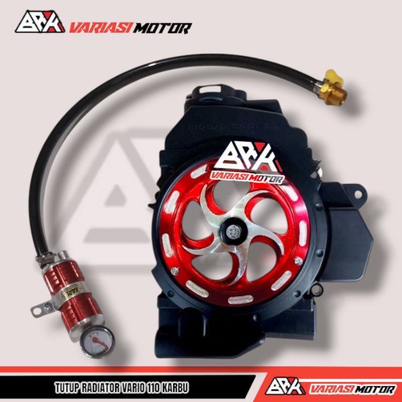 Tutup Radiator Vario 110 Karbu Cover Radiator Vario 110 Karbu Set Spinner Blade PNP Vario 110 Karbu 