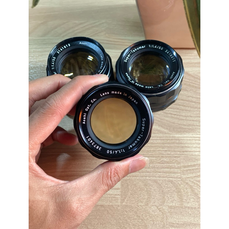 LENSA MANUAL SUPER TAKUMAR 50 MM/F1.4 MULUS