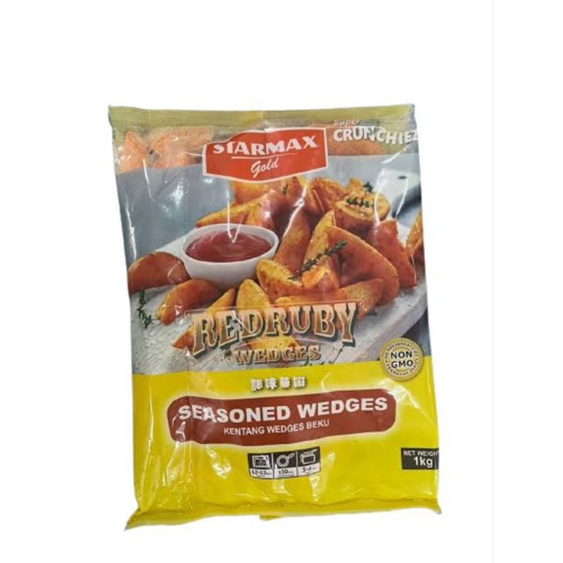 

Starmax Seasoned Wedges Original 1kg