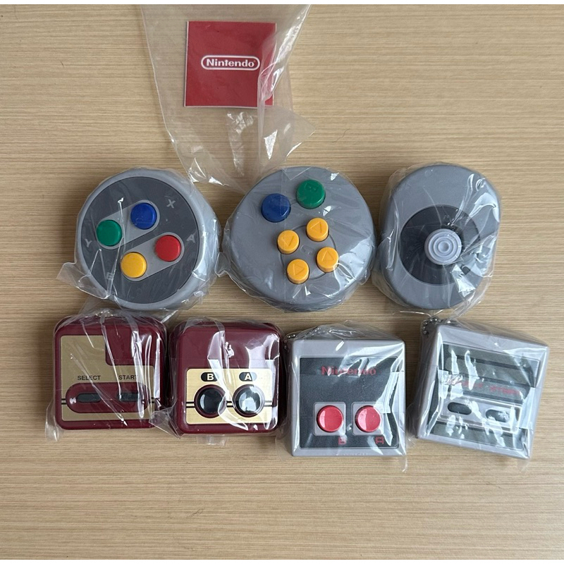 Nintendo Controller Keychain Collection Japan