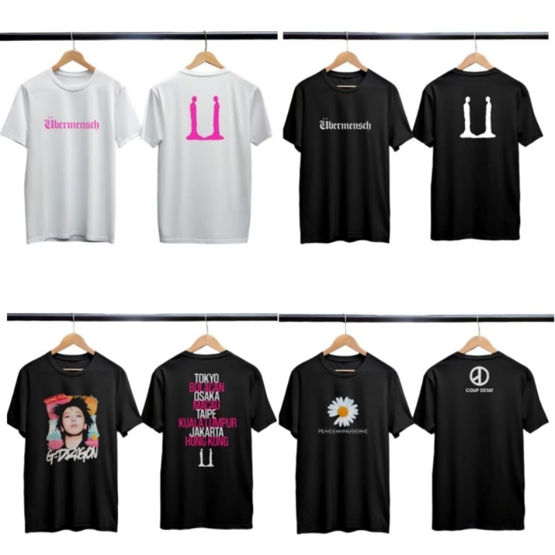 Kaos T-shirt Kpop - Kaos G Dragon - Kaos Korea Pop - G-DRAGON