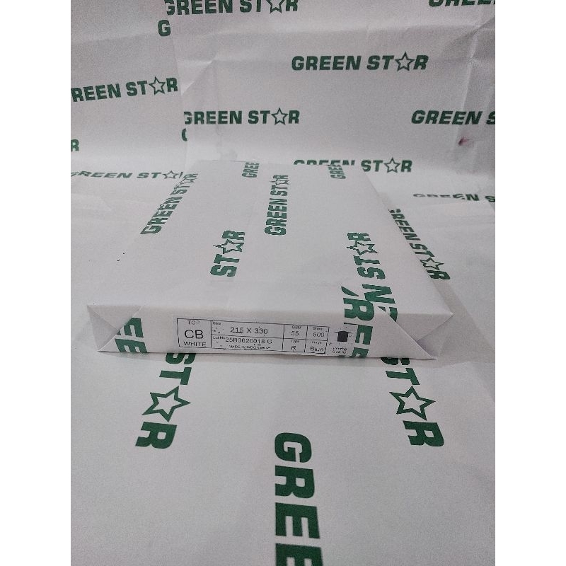 

Kertas NCR TOP PUTIH / F4 merk Green Star
