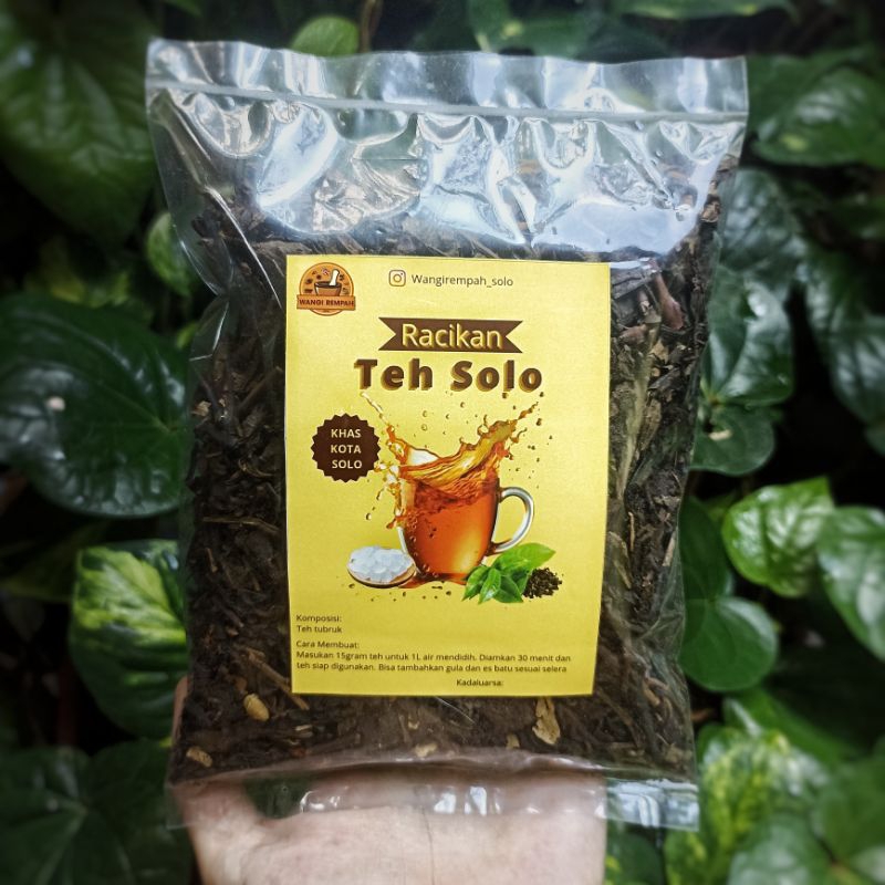 

TEH RACIKAN KHAS KOTA SOLO 100G | WANGI SEPET KENTEL