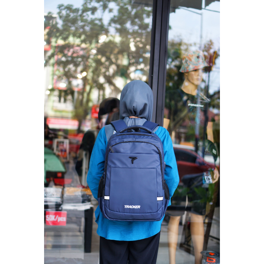 Tas Ransel Premium Tracker Silverstone-tas ransel pria-tas laptop-tas sekolah