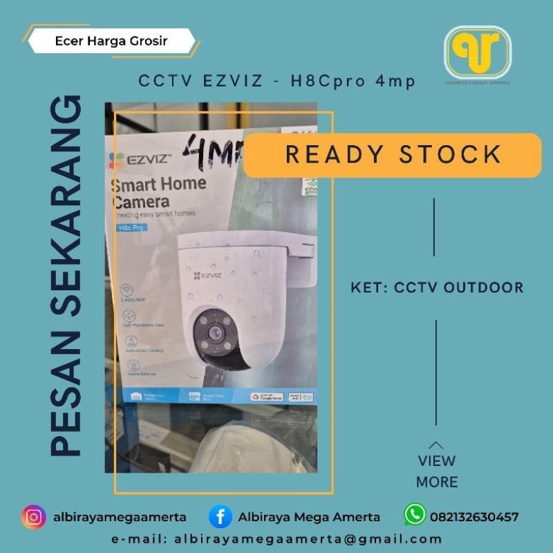 CCTV OUTDOOR EZVIZ H8C 4MP