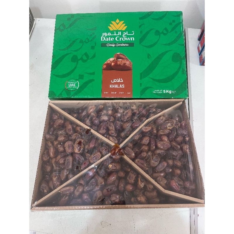 

KURMA KHALAS AKRAM || KHALAS DATECROWN || KHALAS AL SA'UD || KEMASAN 5 KG