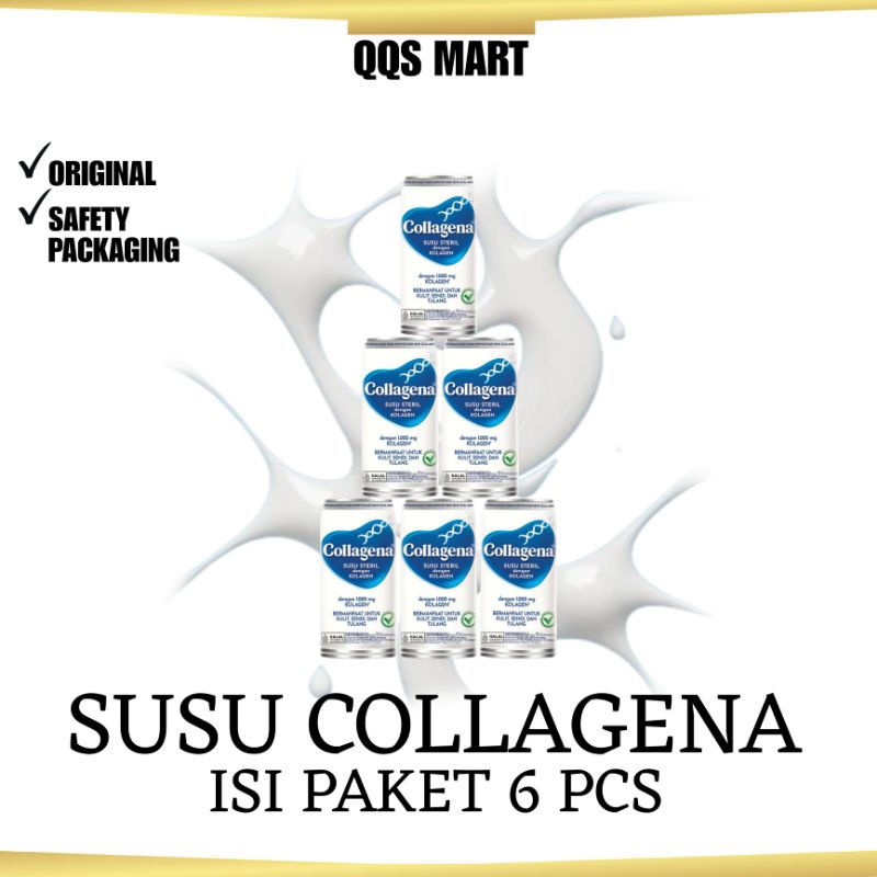 

collagena susu seteril paket 6pcs/susu kolagen ORIGINAL 100%