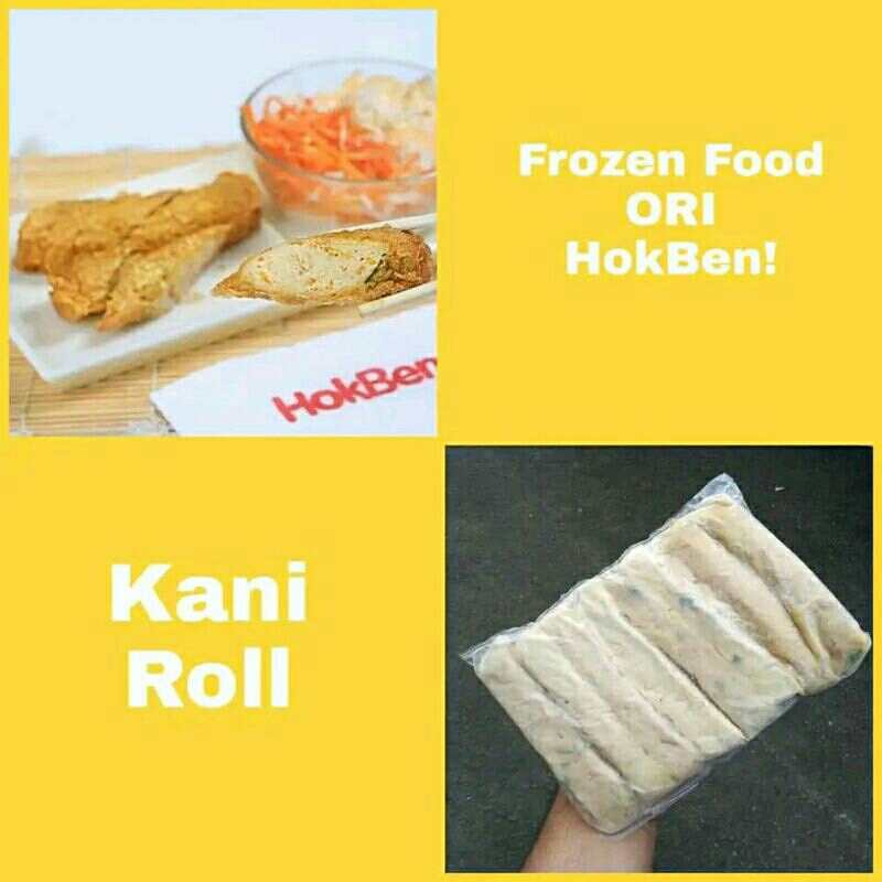 

Kani roll isi 8 / bento rajungan kepiting