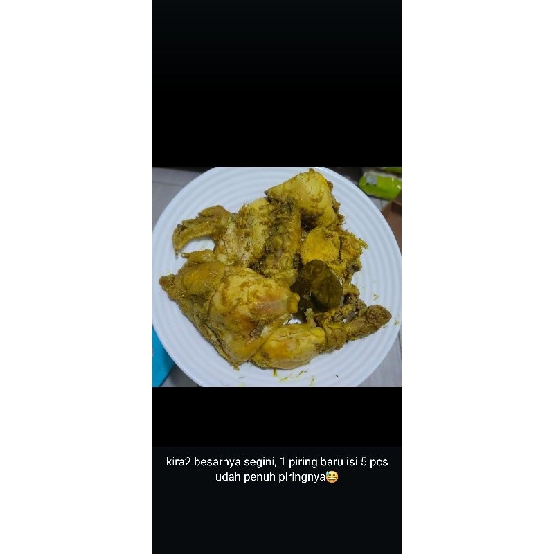

Ayam Ungkep Lengkuas 1 ekor Pot 10