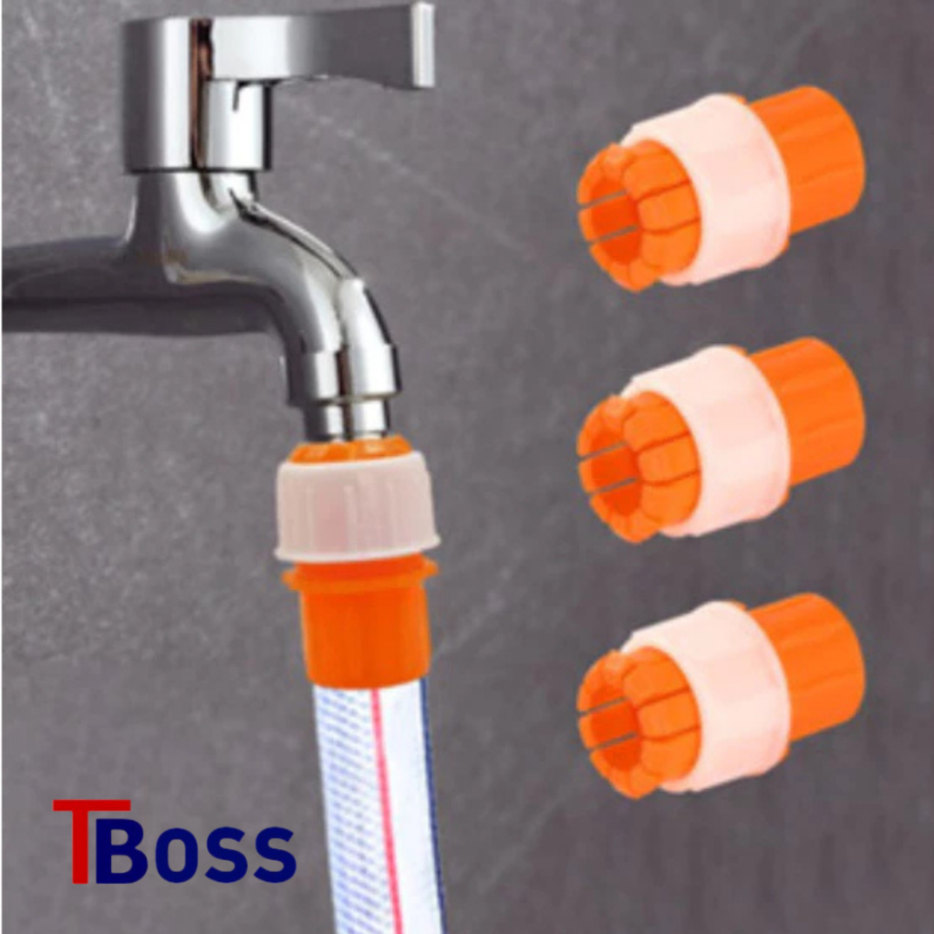 TBOSS Konektor Selang Air Sambungan Keran Fleksibel Sambungan Keran Air