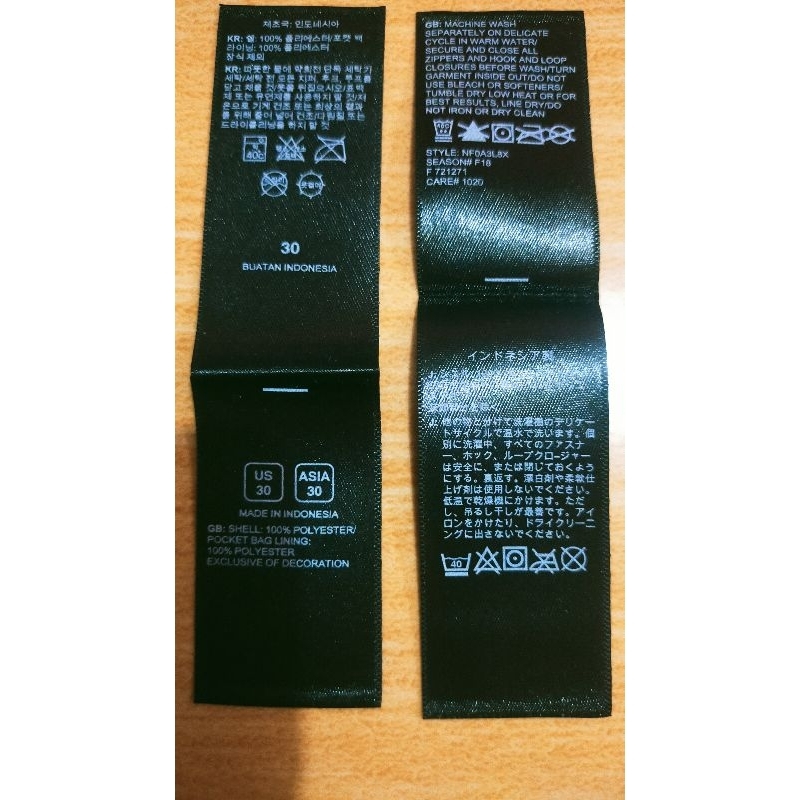 

label merek brand label (size care misc) label tag t