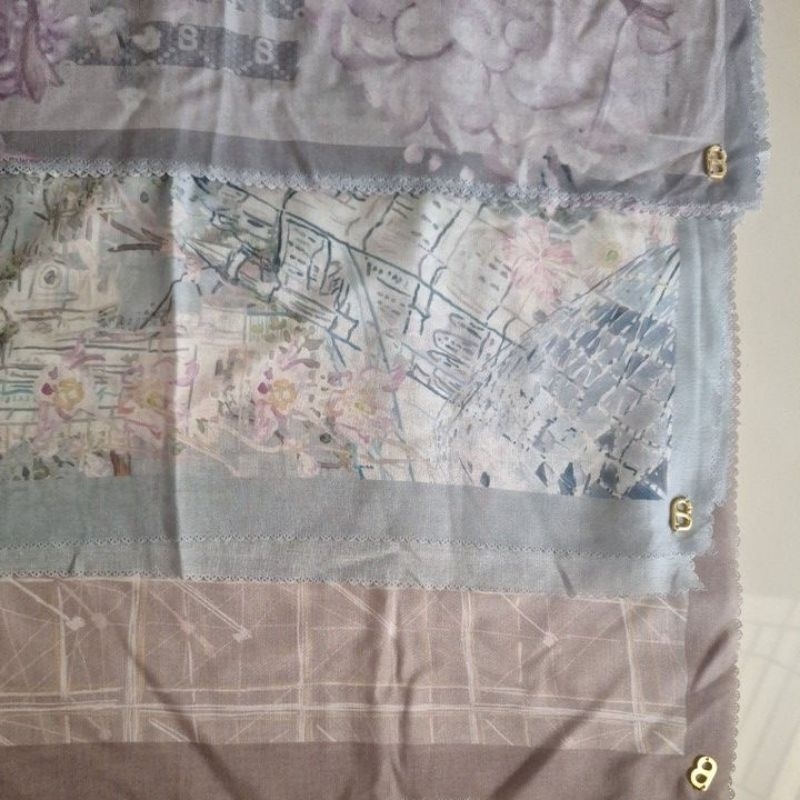 paket buttonscarves preloved ori jilbab