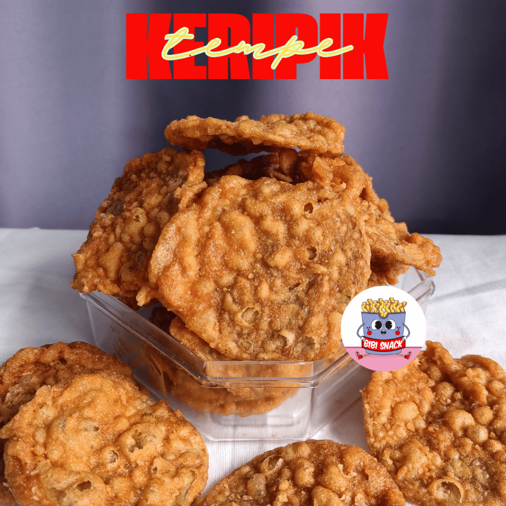 

Bibi Snack - Keripik Tempe Bandung Original Pedas Manis 500gr