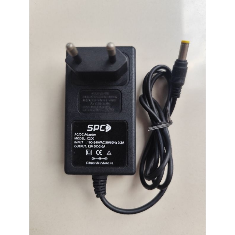 ADAPTOR 12 V 2 AMPERE JACK BESAR