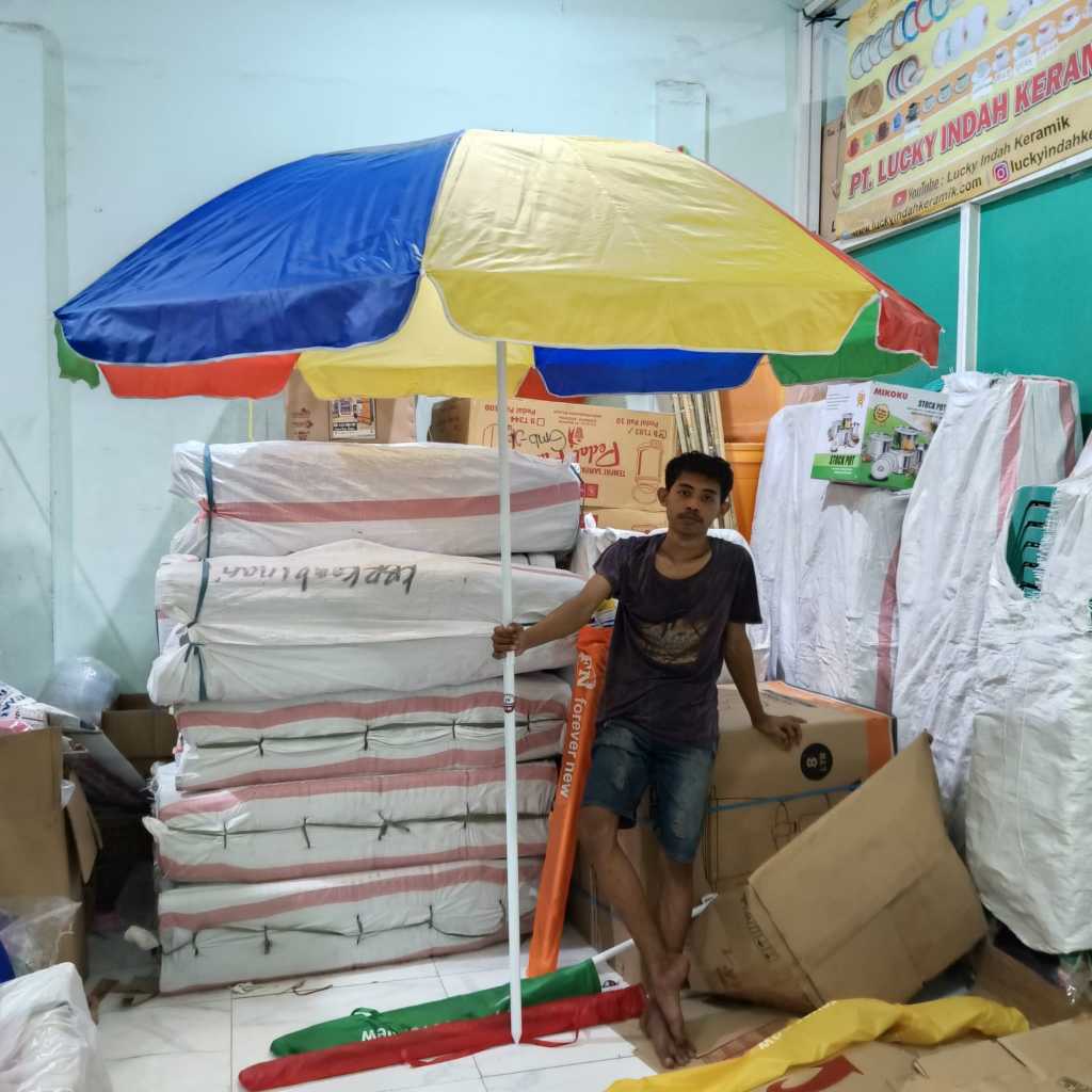 PAYUNG PANTAI 240/PAYUNG JUALAN/STAND/DAGANG/PAYUNG TENDA 240CM