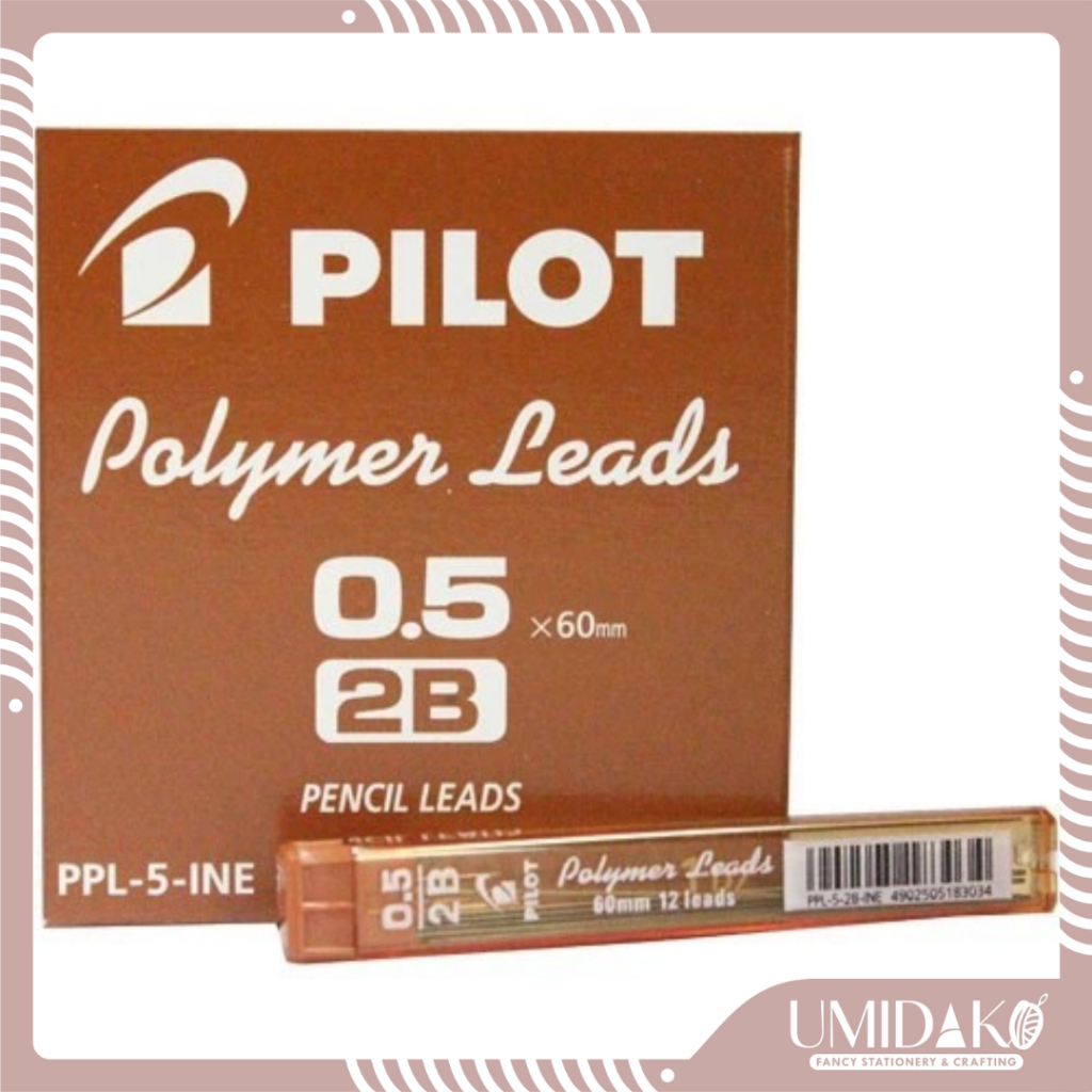 

[UMIDAKO] ISI PENSIL MEKANIK | ISI ULANG PENSIL | REFILL PENSIL MEKANIK 0,5 2B PILOT