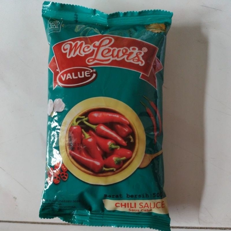 

mc lewis value saus cabe 500 gr & 1kg