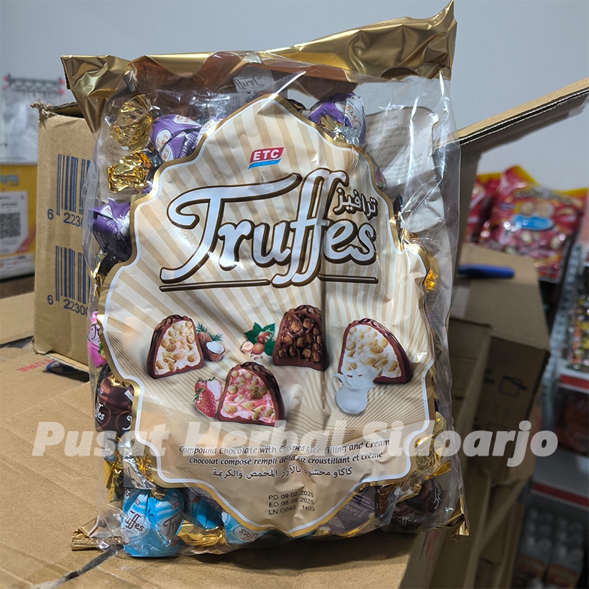 

Gooku 28 Store Coklat Truffle 1Kg Kemasan Asli Pabrik Coklat Arab Coklat Umroh Coklat Haji Oleh-Oleh