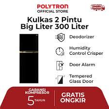 <KSE> POLYTRON KULKAS  2 PINTU PRM 430/431/490/491/495 Q/X/S/MOB/MOW/MTR