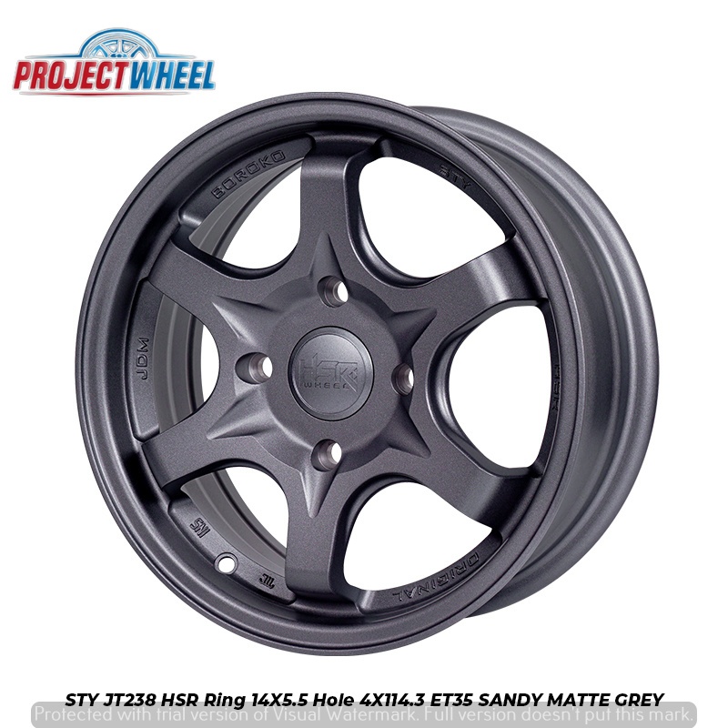 Velg racing ring 14 mobil avanza xenia timor carry evalia hsr sty ring 14 - toko velg cawang